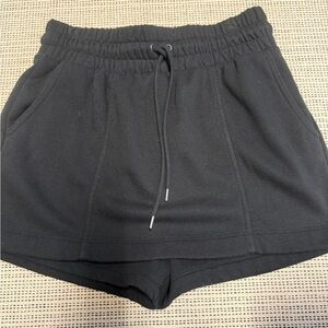 🎯60% OFF! Universal Thread Black Cotton Fleece Mini Skort